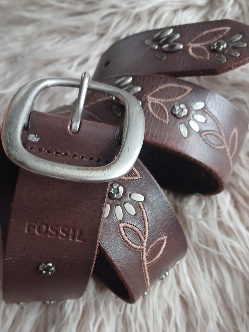 Fossil Leatger Belt